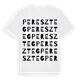Pereszteg ordlek t-shirt