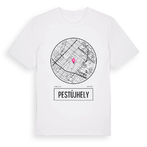 Pestújhely t-shirt – ekologisk bomull t-shirt från Pinshirt