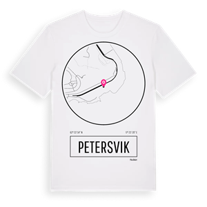 Petersvik t-shirt – ekologisk bomull t-shirt från Pinshirt