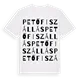 Petőfiszállás ordlek t-shirt