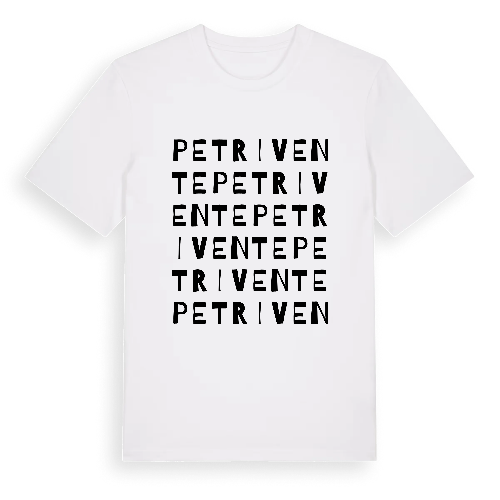 Petrivente ordlek t-shirt – White, i miljö