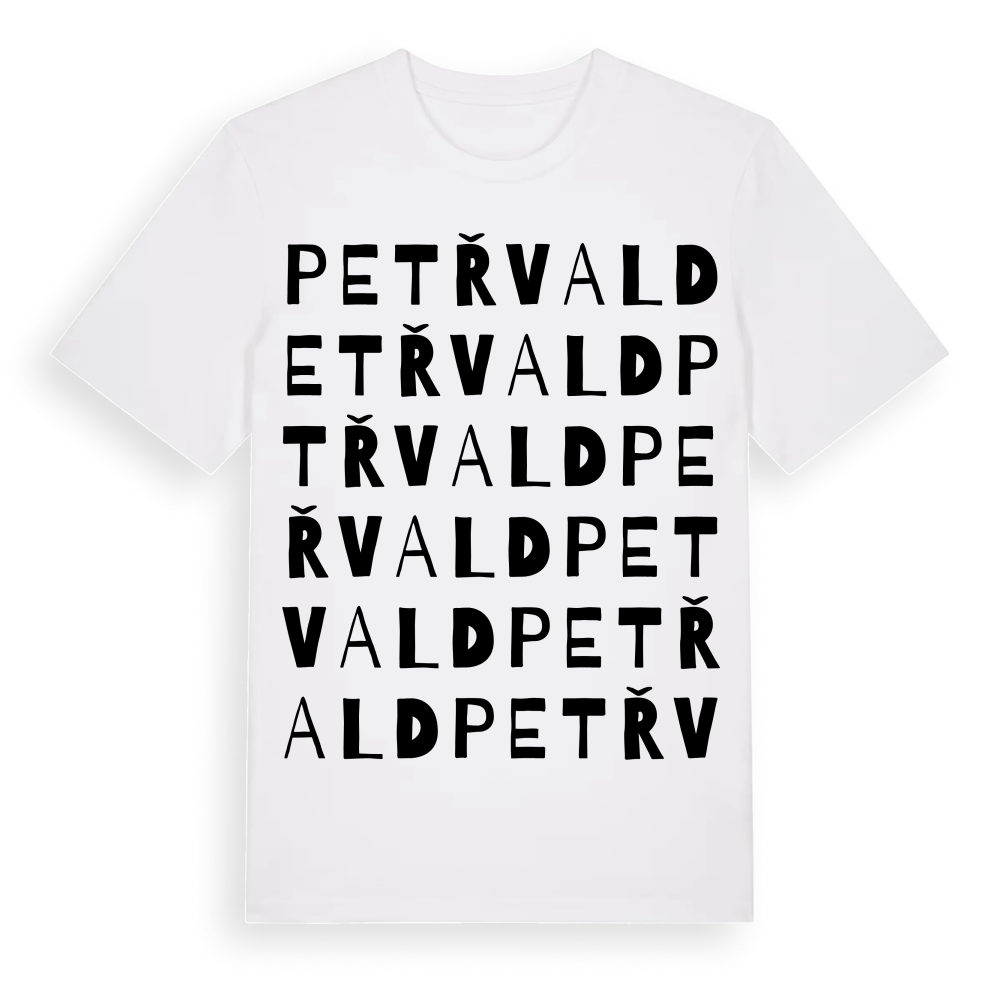 Petřvald ordlek t-shirt – White, i miljö