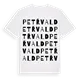 Petřvald ordlek t-shirt