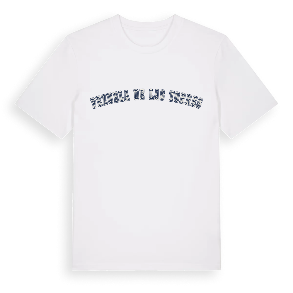 Pezuela de las Torres college t-shirt – White, i miljö