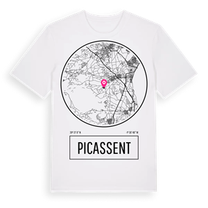 Picassent t-shirt – ekologisk bomull t-shirt från Pinshirt