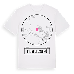 Pilisborosjenő t-shirt – ekologisk bomull t-shirt från Pinshirt
