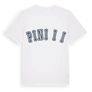 Piničići college t-shirt – ekologisk bomull t-shirt från Pinshirt