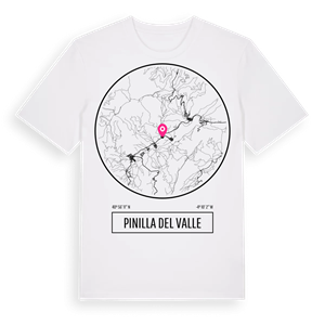Pinilla del Valle t-shirt – ekologisk bomull t-shirt från Pinshirt