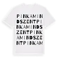 Pinkamindszent ordlek t-shirt