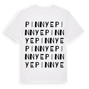 Pinnye ordlek t-shirt – ekologisk bomull t-shirt från Pinshirt