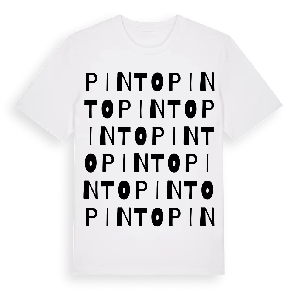Pinto ordlek t-shirt – White, i miljö