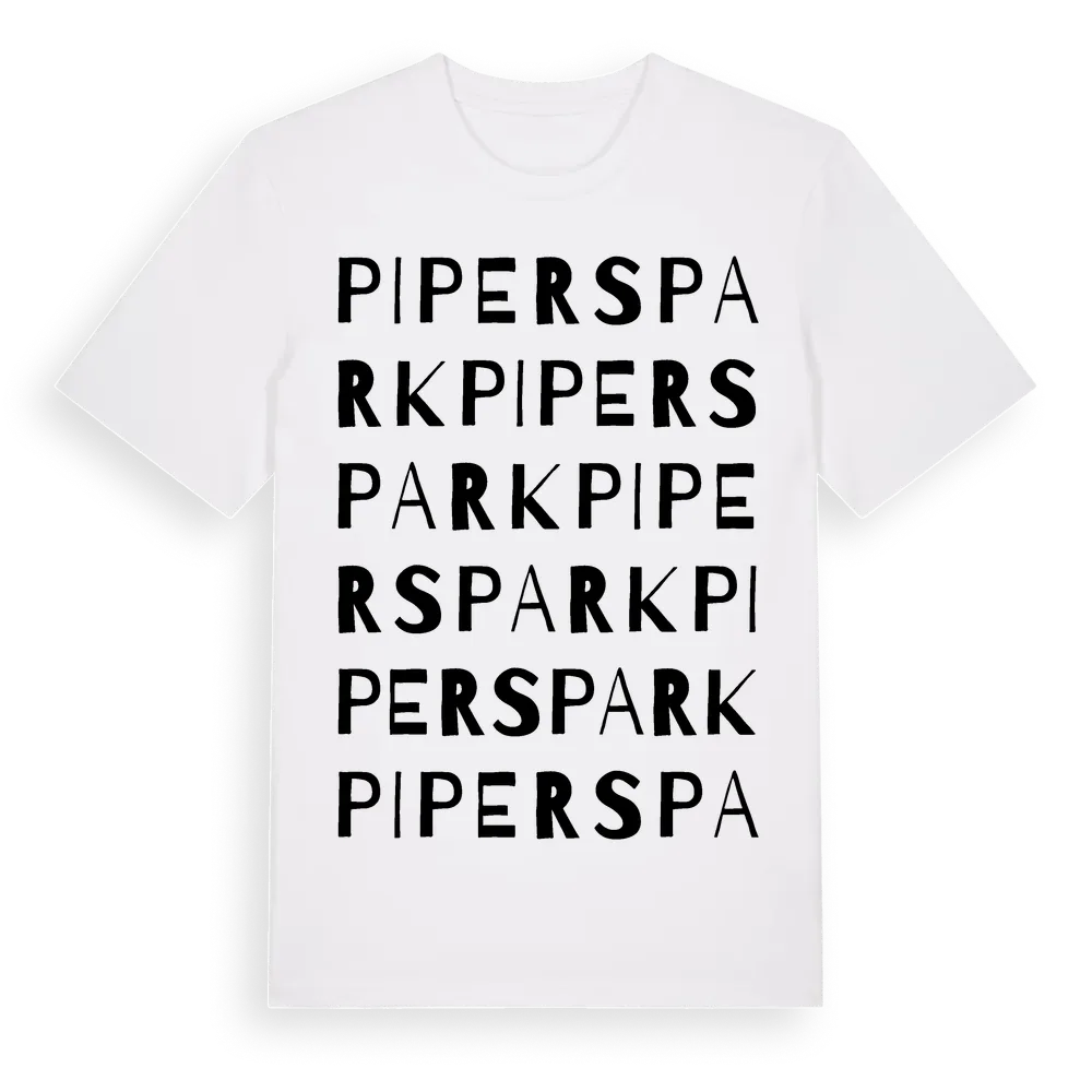 Pipers Park ordlek t-shirt i miljö