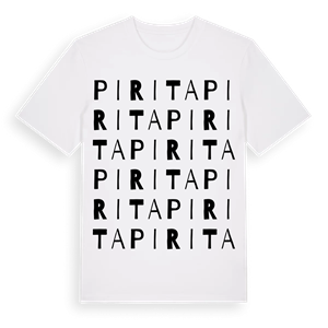 Pirita ordlek t-shirt – ekologisk bomull t-shirt från Pinshirt