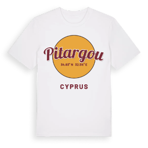 Pitargou cirkel t-shirt – ekologisk bomull t-shirt från Pinshirt