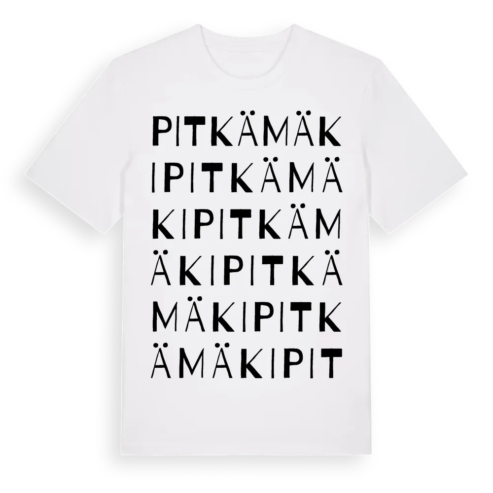 Pitkämäki ordlek t-shirt i miljö