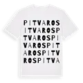 Pitvaros ordlek t-shirt