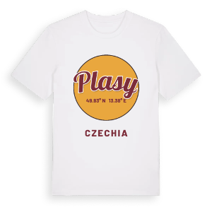 Plasy cirkel t-shirt – ekologisk bomull t-shirt från Pinshirt