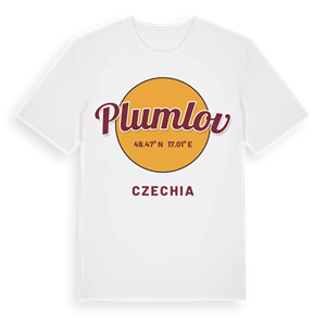 Plumlov cirkel t-shirt – ekologisk bomull t-shirt från Pinshirt