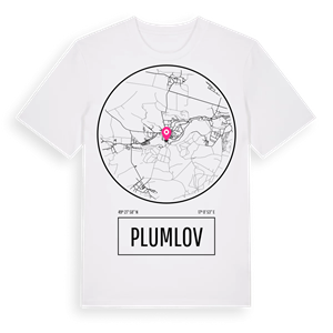 Plumlov t-shirt – ekologisk bomull t-shirt från Pinshirt