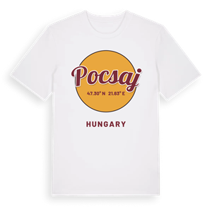 Pocsaj cirkel t-shirt – ekologisk bomull t-shirt från Pinshirt