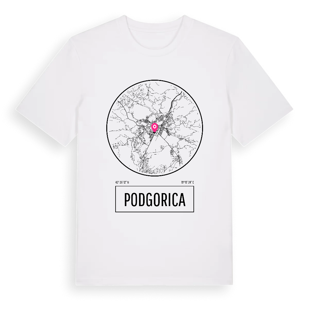 Podgorica t-shirt – White, i miljö
