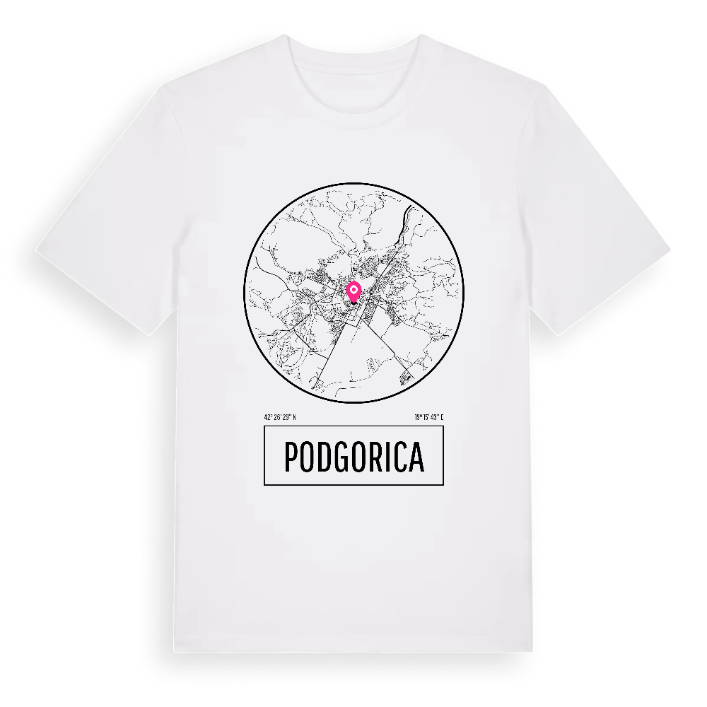 Podgorica t-shirt – White, i miljö