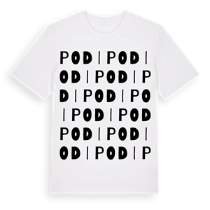 Podi ordlek t-shirt – ekologisk bomull t-shirt från Pinshirt