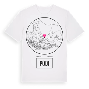 Podi t-shirt – ekologisk bomull t-shirt från Pinshirt