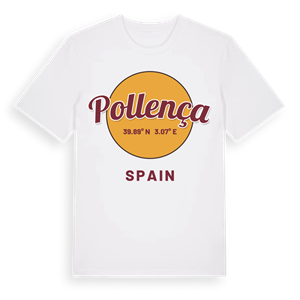 Pollença cirkel t-shirt – ekologisk bomull t-shirt från Pinshirt