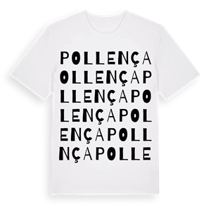 Pollença ordlek t-shirt – ekologisk bomull t-shirt från Pinshirt