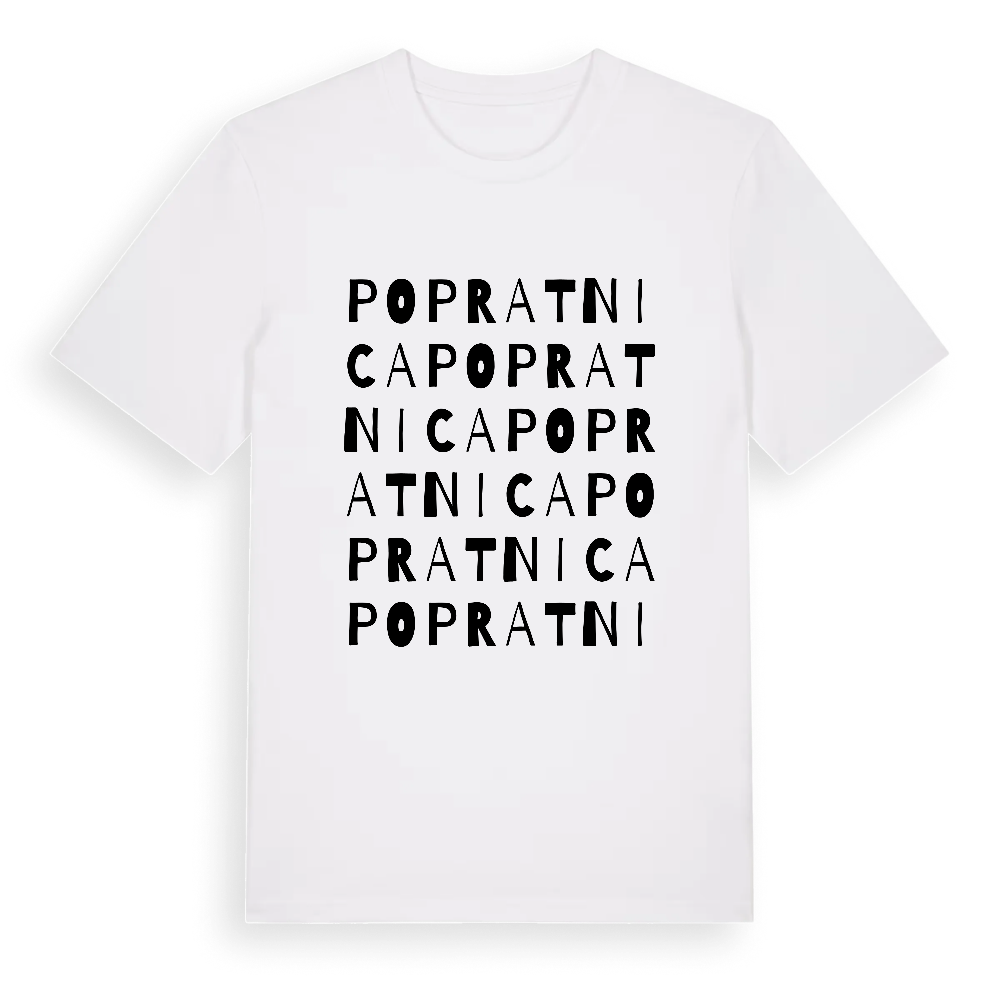 Popratnica ordlek t-shirt – White, i miljö