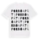 Pornóapáti ordlek t-shirt