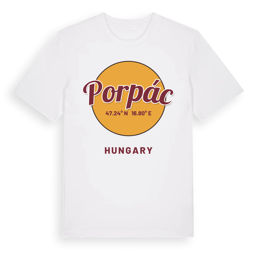 Porpác cirkel t-shirt – White, i miljö