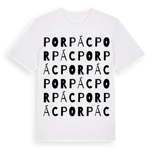Porpác ordlek t-shirt – ekologisk bomull t-shirt från Pinshirt
