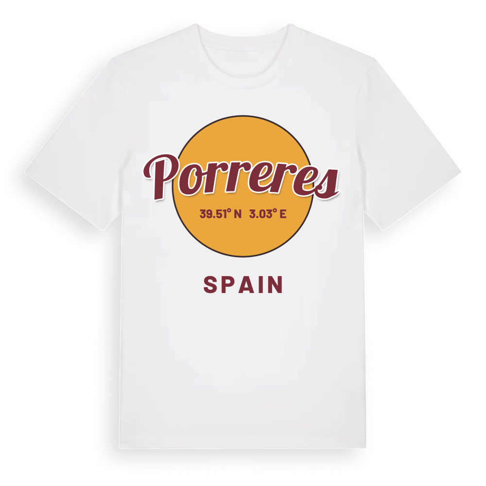 Porreres cirkel t-shirt – White, i miljö