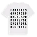 Porreres ordlek t-shirt
