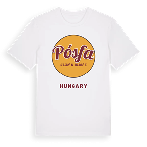 Pósfa cirkel t-shirt – ekologisk bomull t-shirt från Pinshirt