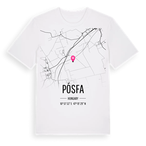 Pósfa karta t-shirt – ekologisk bomull t-shirt från Pinshirt