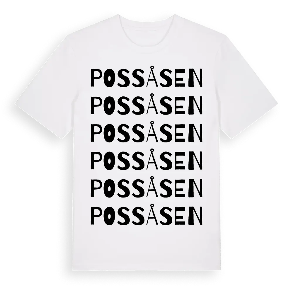 Possåsen ordlek t-shirt i miljö