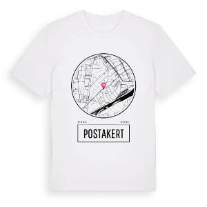 Postakert t-shirt – ekologisk bomull t-shirt från Pinshirt