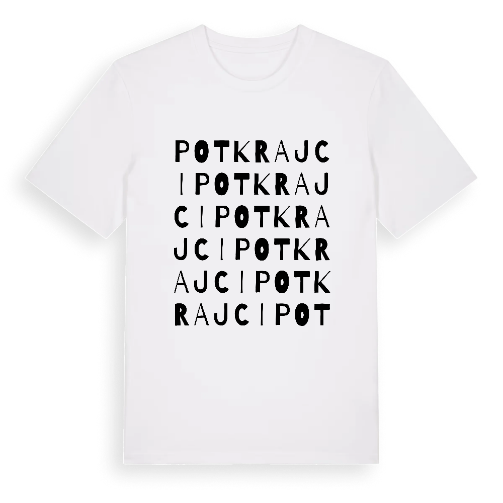 Potkrajci ordlek t-shirt – White, i miljö