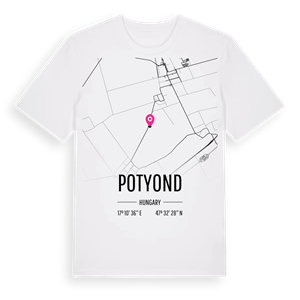 Potyond karta t-shirt – ekologisk bomull t-shirt från Pinshirt