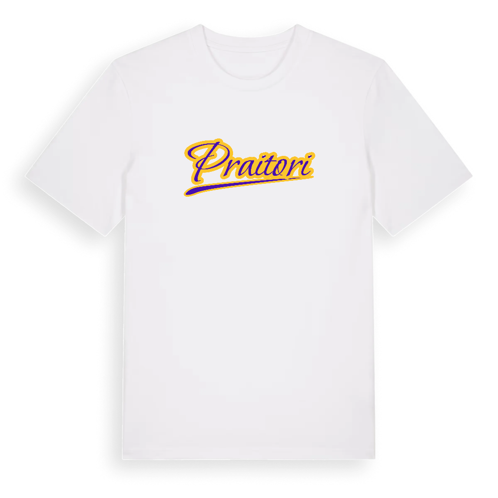 Praitori baseball t-shirt – White, i miljö