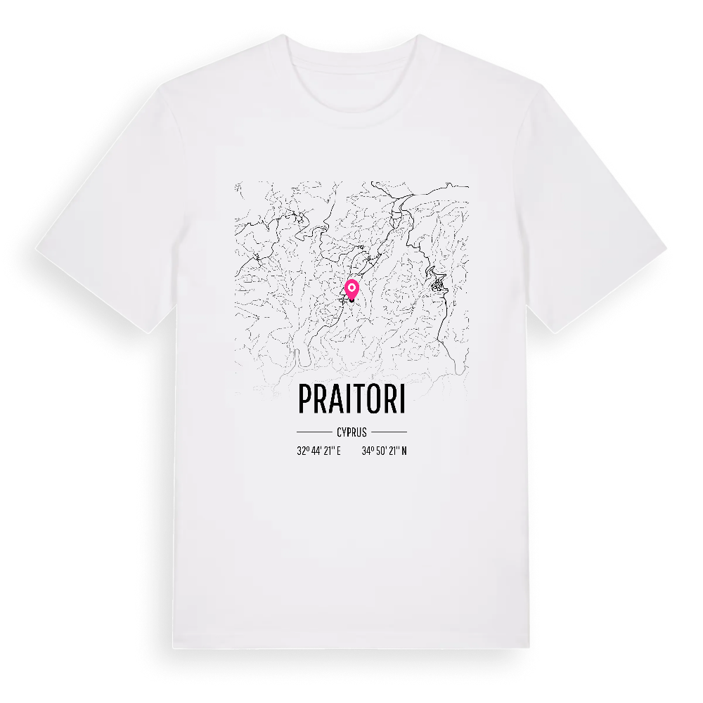 Praitori karta t-shirt – White, i miljö