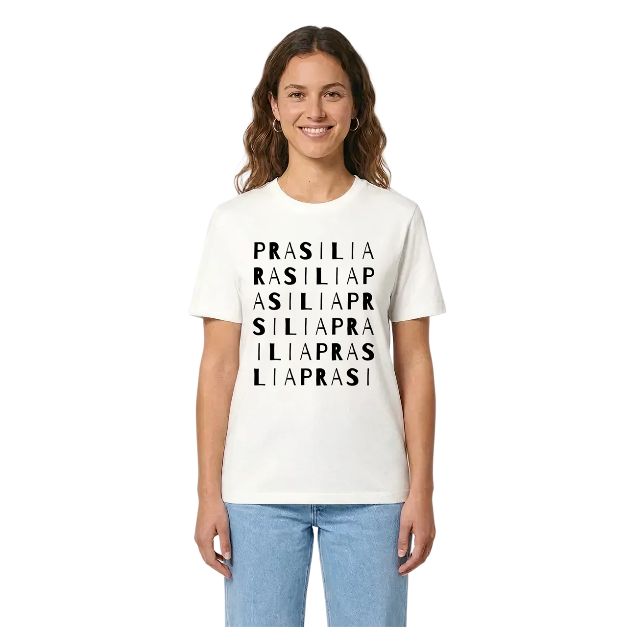 Prasilia ordlek t-shirt i miljö