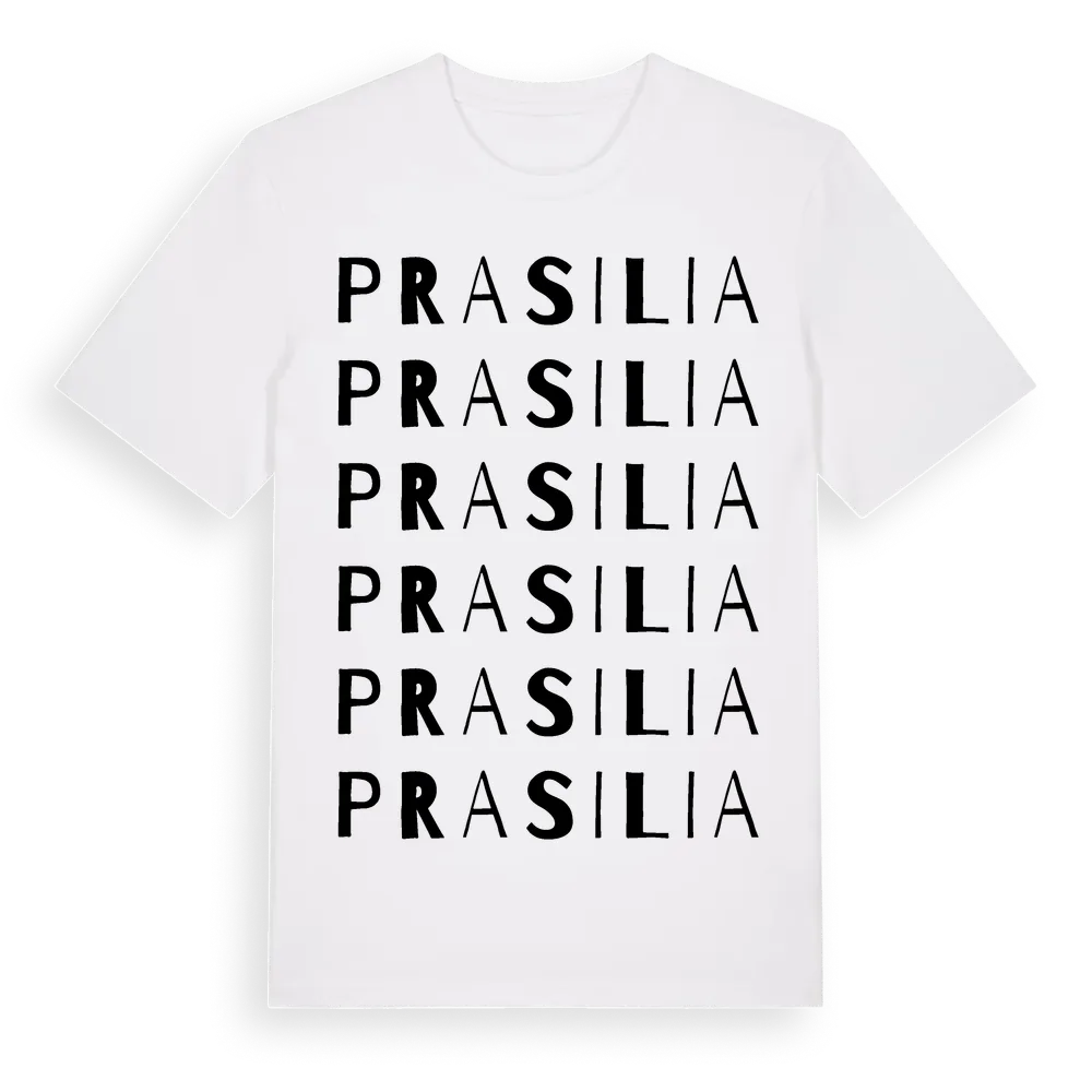 Prasilia ordlek t-shirt i miljö