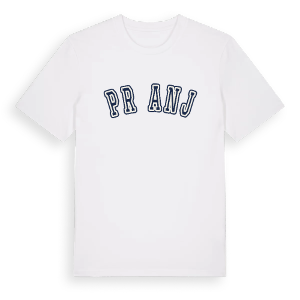 Prčanj college t-shirt – ekologisk bomull t-shirt från Pinshirt