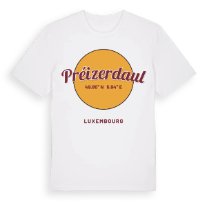 Préizerdaul cirkel t-shirt – ekologisk bomull t-shirt från Pinshirt