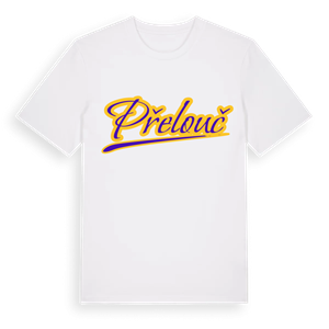 Přelouč baseball t-shirt – ekologisk bomull t-shirt från Pinshirt