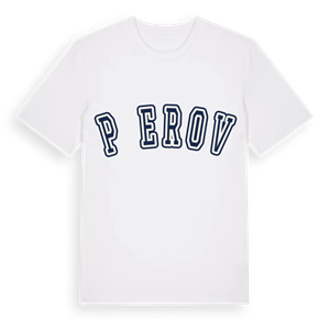 Přerov college t-shirt – ekologisk bomull t-shirt från Pinshirt